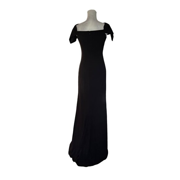 Vince Camuto Ruched Off-The-Shoulder Evening Gown Size 2 With Fold over Detail - Picture 7 of 16